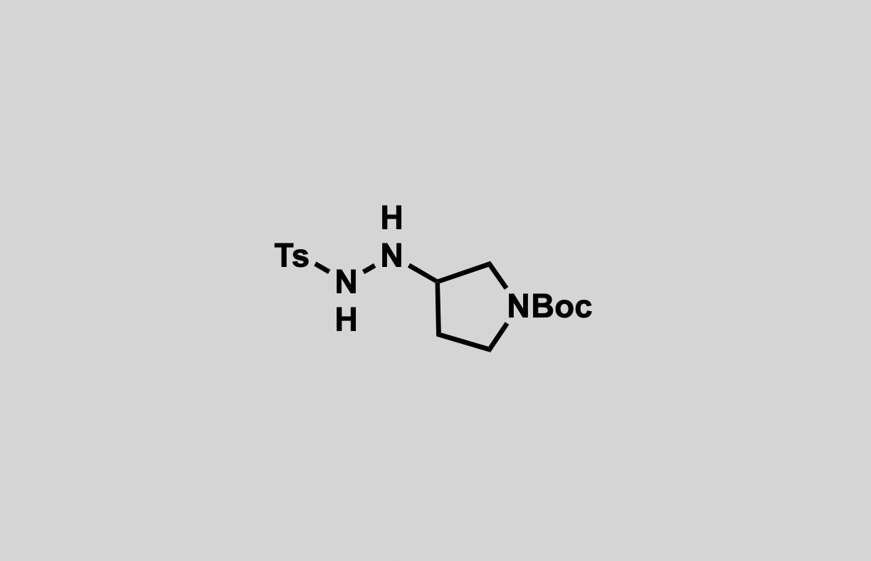 tert-butyl 3-(2-tosylhydrazineyl)pyrrolidine-1-carboxylate