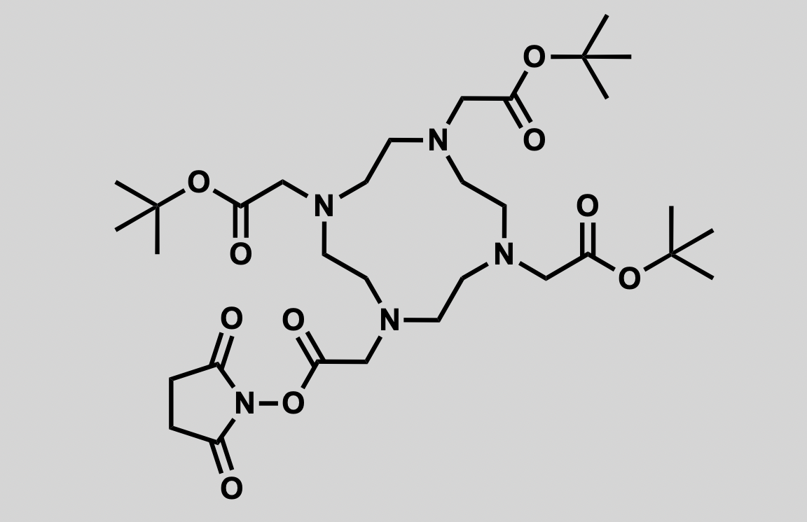 tri-tert-Butyl 2,2',2''-(10-(2-((2,5-dioxopyrrolidin-1-yl)oxy)-2-oxoethyl)-1,4,7,10-tetraazacyclododecane-1,4,7-triyl)triacetate