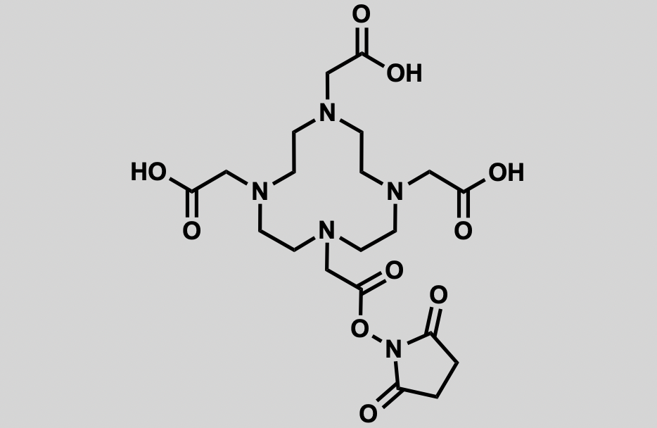 2,2',2''-(10-(2-((2,5-dioxopyrrolidin-1-yl)oxy)-2-oxoethyl)-1,4,7,10-tetraazacyclododecane-1,4,7-triyl)triacetic acid