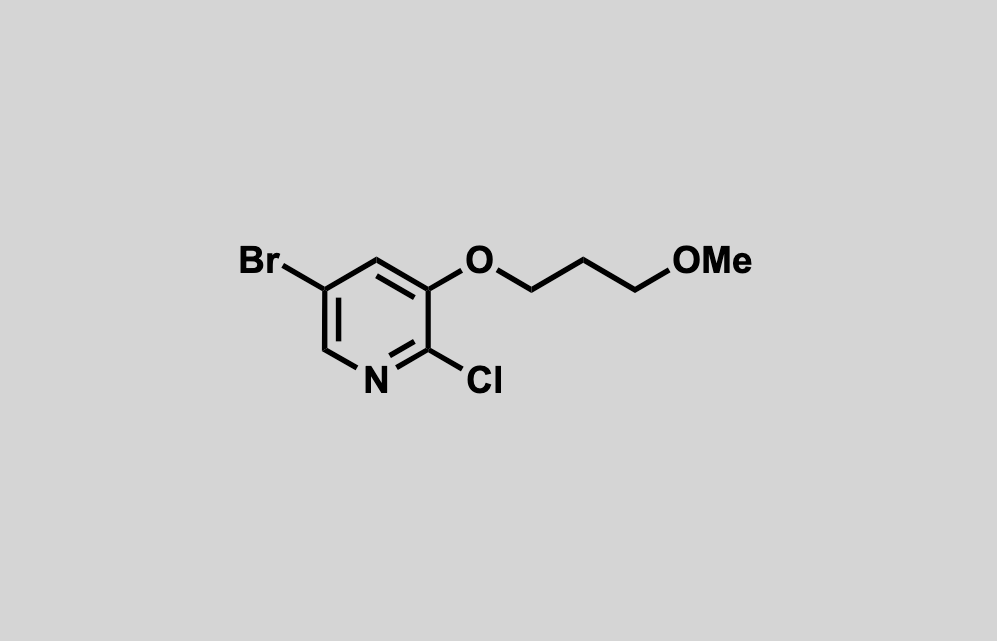5-bromo-2-chloro-3-(3-methoxypropoxy)pyridine