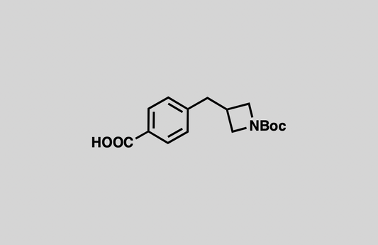 4-((1-(tert-butoxycarbonyl)azetidin-3-yl)methyl)benzoic acid