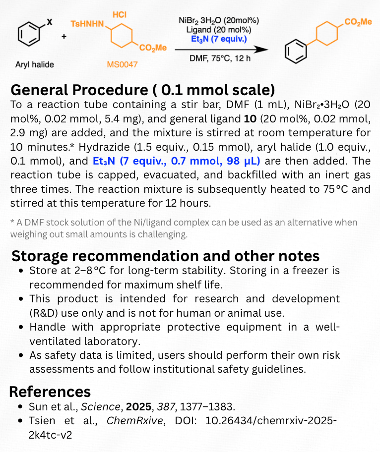 methyl 4-(2-tosylhydrazineyl)cyclohexane-1-carboxylate