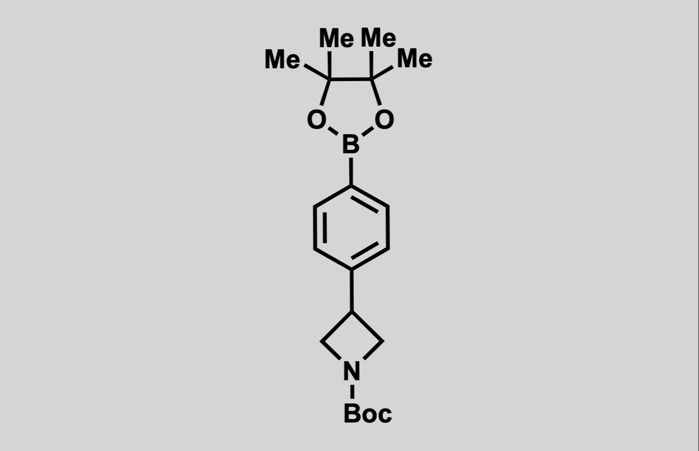 tert-Butyl 3-(4-(4,4,5,5-tetramethyl-1,3,2-dioxaborolan-2-yl)phenyl)azetidine-1-carboxylate