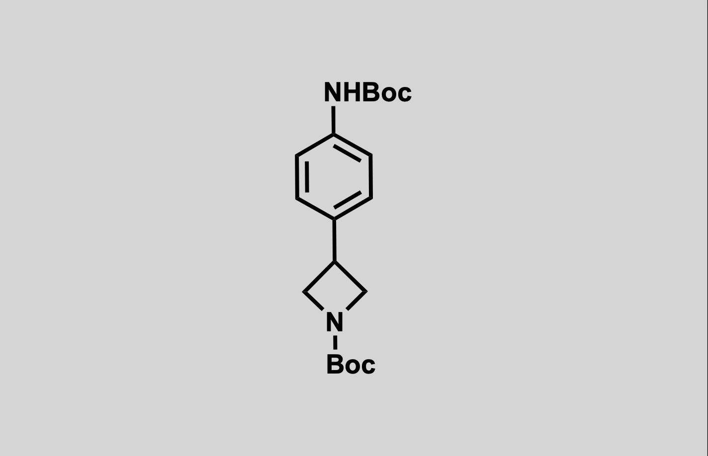 tert-Butyl 3-(4-((tert-butoxycarbonyl)amino)phenyl)azetidine-1-carboxylate