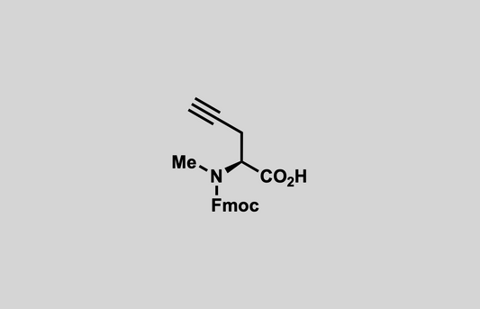 (S)-2-((((9H-Fluoren-9-yl)methoxy)carbonyl)(methyl)amino)pent-4-ynoic acid