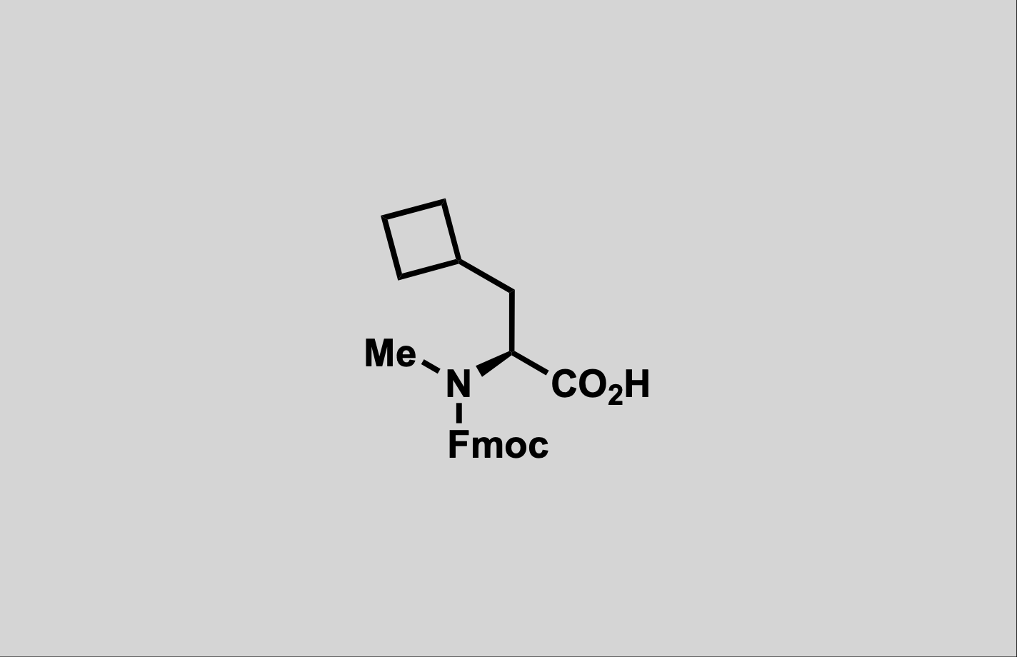 (S)-2-((((9H-Fluoren-9-yl)methoxy)carbonyl)(methyl)amino)-3-cyclobutylpropanoic acid