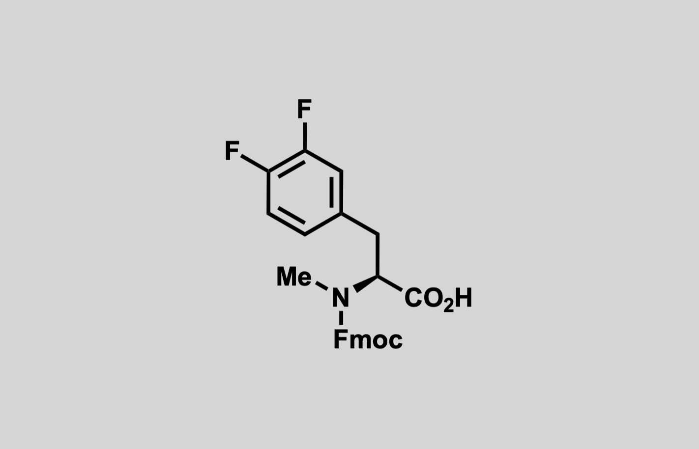 (S)-2-((((9H-fluoren-9-yl)methoxy)carbonyl)(methyl)amino)-3-(3,4-difluorophenyl)propanoic acid