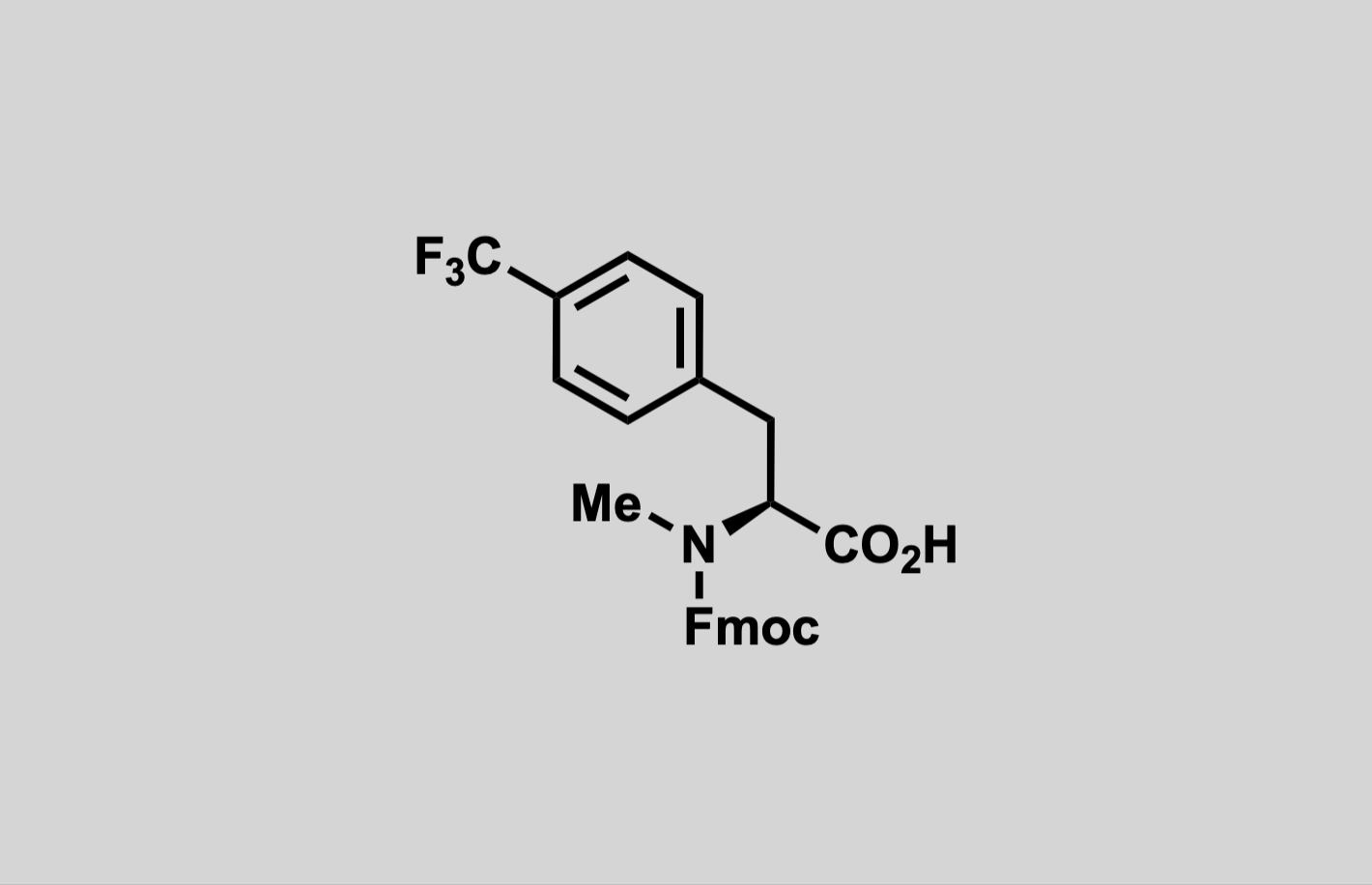 (S)-2-((((9H-fluoren-9-yl)methoxy)carbonyl)(methyl)amino)-3-(4-(trifluoromethyl)phenyl)propanoic acid