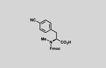 (S)-2-((((9H-fluoren-9-yl)methoxy)carbonyl)(methyl)amino)-3-(4-cyanophenyl)propanoic acid