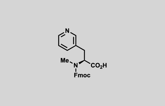 (S)-2-((((9H-fluoren-9-yl)methoxy)carbonyl)(methyl)amino)-3-(pyridin-3-yl)propanoic acid