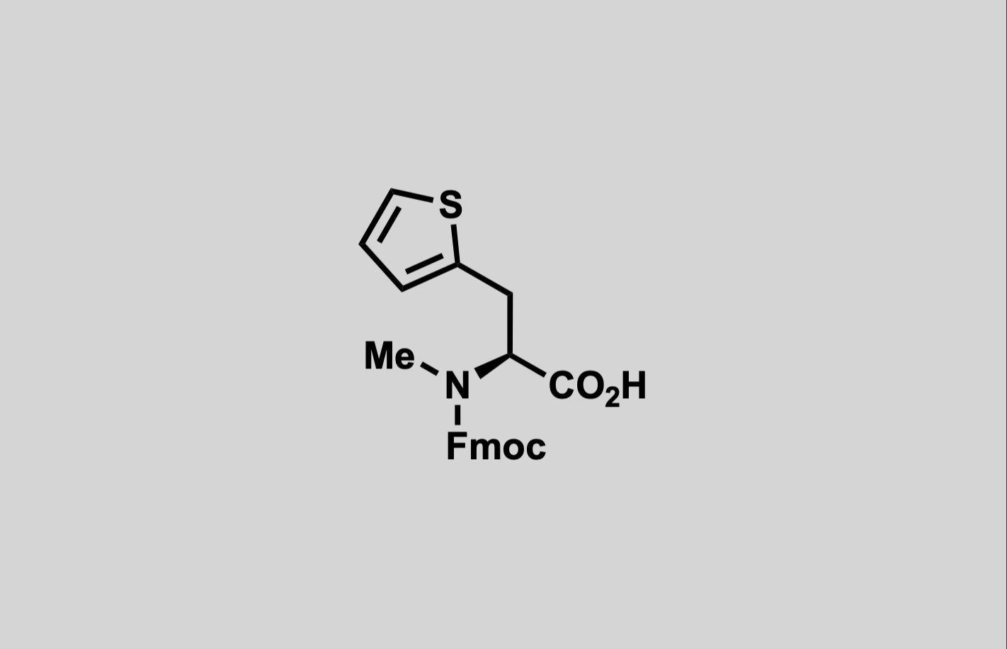 (S)-2-((((9H-fluoren-9-yl)methoxy)carbonyl)(methyl)amino)-3-(thiophen-2-yl)propanoic acid