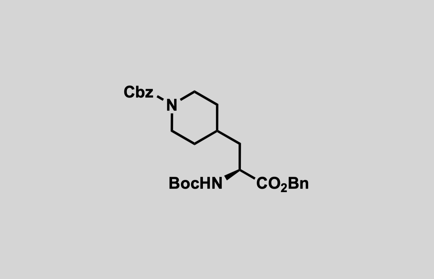 Benzyl (S)-4-(3-(benzyloxy)-2-((tert-butoxycarbonyl)amino)-3-oxopropyl)piperidine-1-carboxylate