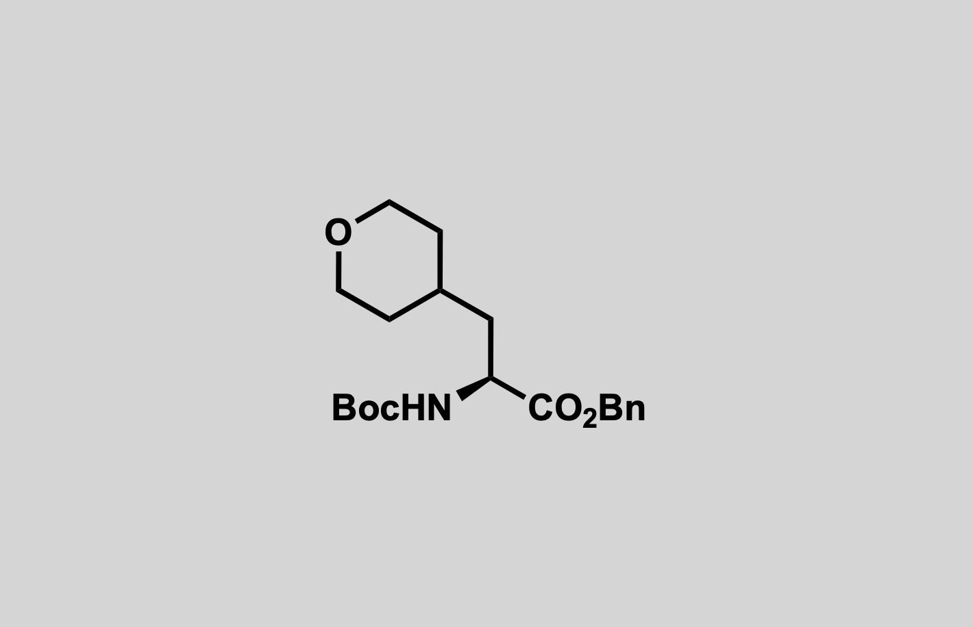 Benzyl (S)-2-((tert-butoxycarbonyl)amino)-3-(tetrahydro-2H-pyran-4-yl)propanoate