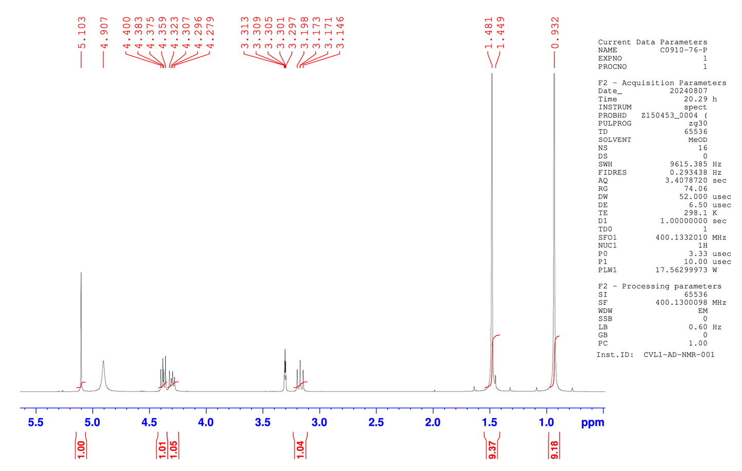 (2S,5S)-3-(tert-Butoxycarbonyl)-2-(tert-butyl)oxazolidine-5-carboxylic acid