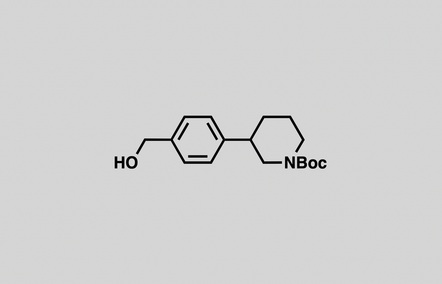 tert-butyl 3-(4-(hydroxymethyl)phenyl)piperidine-1-carboxylate