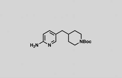 tert-butyl 4-((6-aminopyridin-3-yl)methyl)piperidine-1-carboxylate