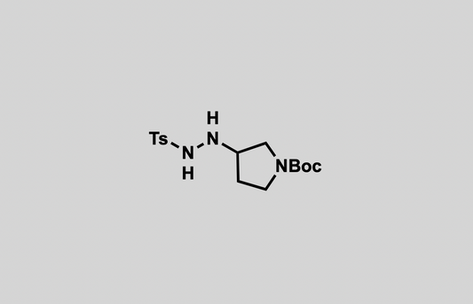tert-butyl 3-(2-tosylhydrazineyl)pyrrolidine-1-carboxylate