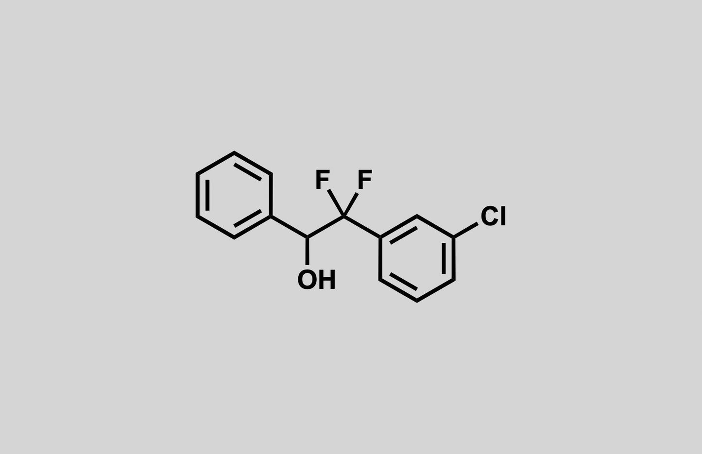 2-(3-chlorophenyl)-2,2-difluoro-1-phenylethan-1-ol