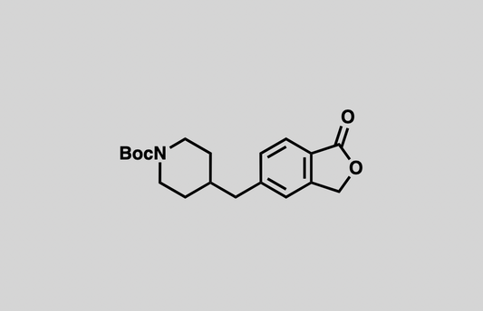 tert-butyl 4-((1-oxo-1,3-dihydroisobenzofuran-5-yl)methyl)piperidine-1-carboxylate