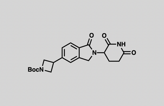 tert-butyl 3-(2-(2,6-dioxopiperidin-3-yl)-1-oxoisoindolin-5-yl)azetidine-1-carboxylate