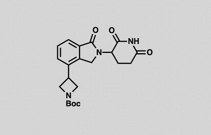 tert-butyl 3-(2-(2,6-dioxopiperidin-3-yl)-1-oxoisoindolin-4-yl)azetidine-1-carboxylate